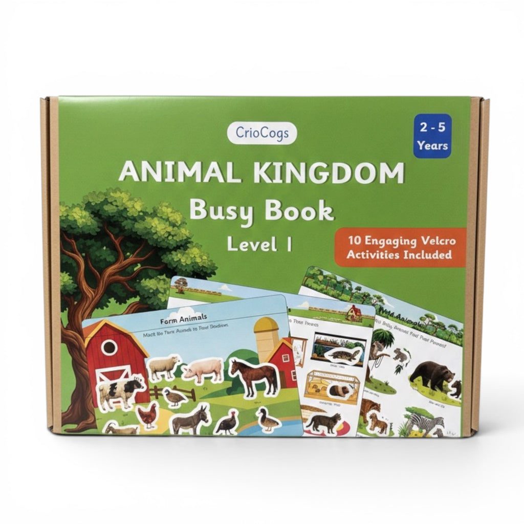 Animal Kingdom Level 1 Busy Book