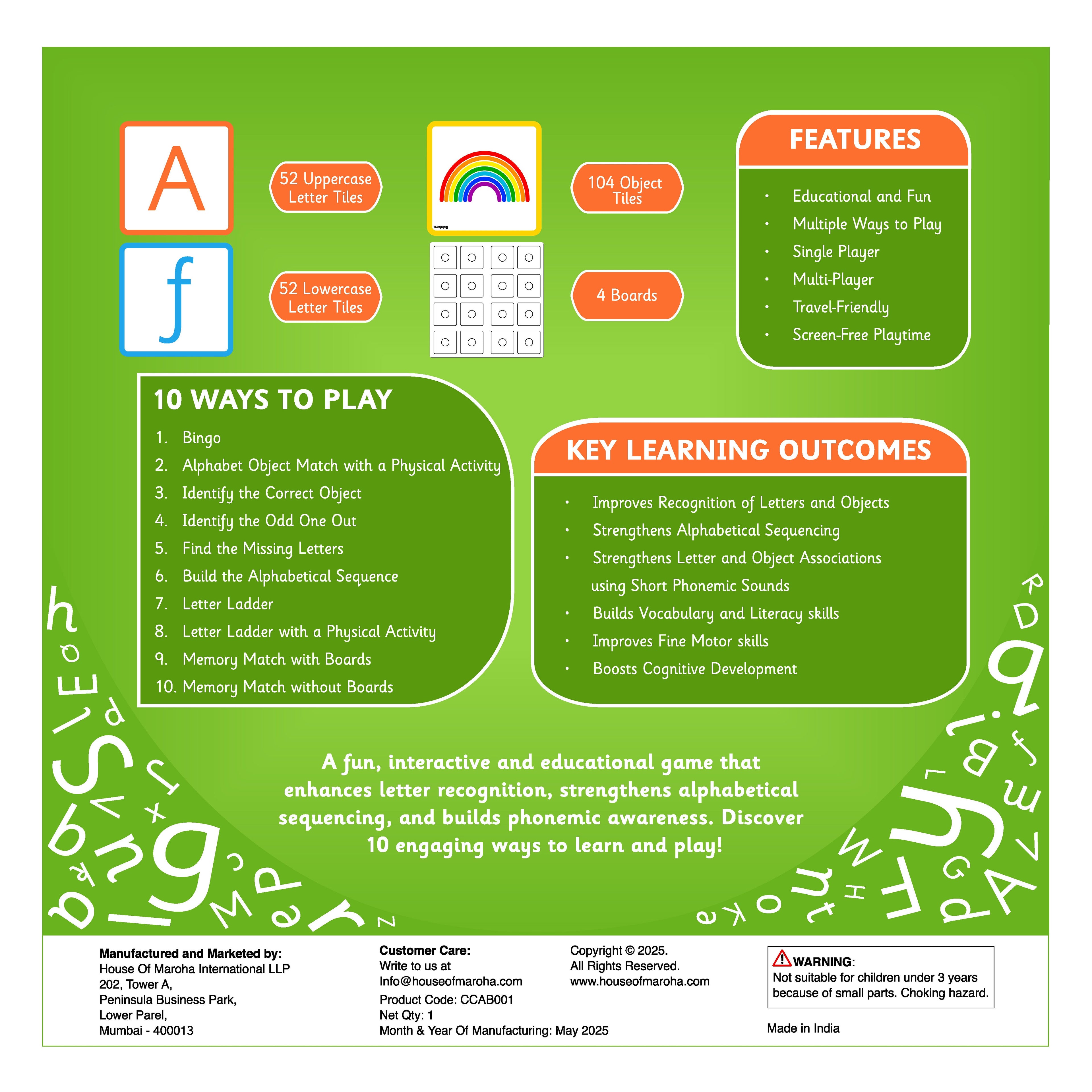 Alphabet Buzz