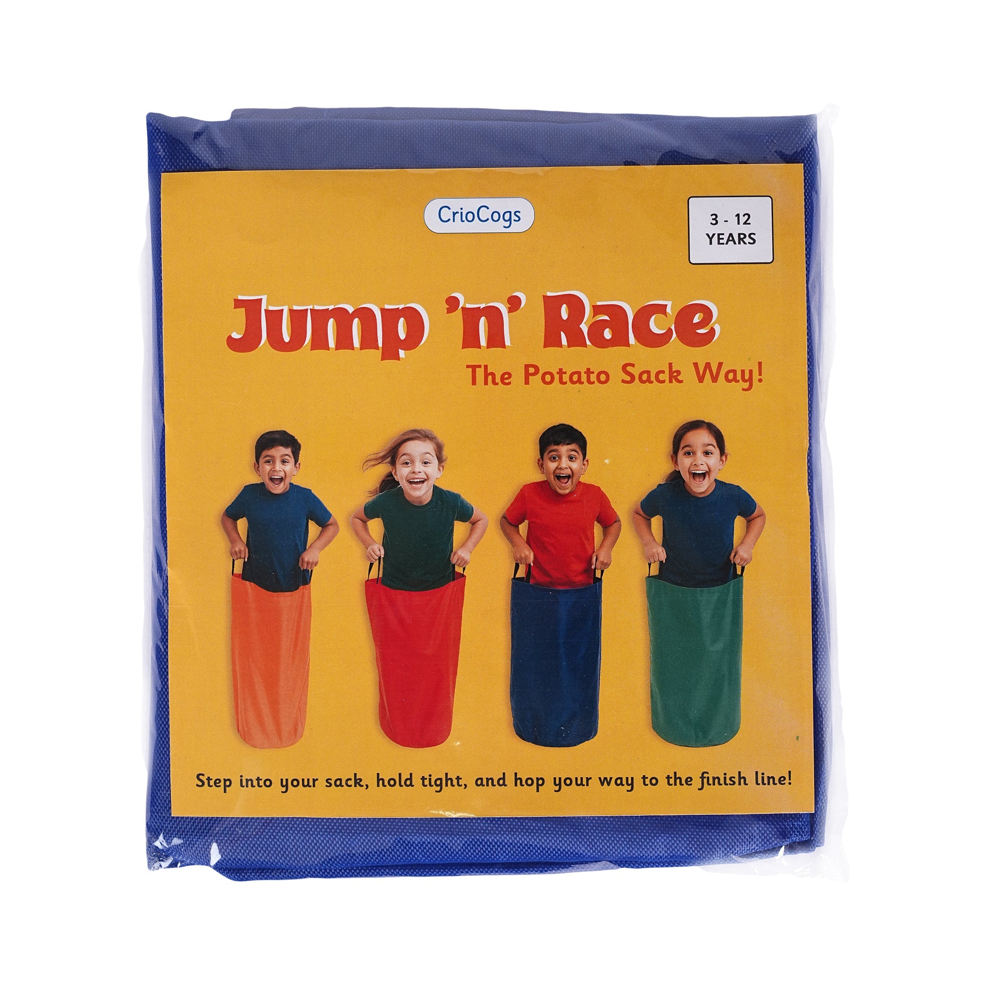 Jump 'n' Race Sack - Blue