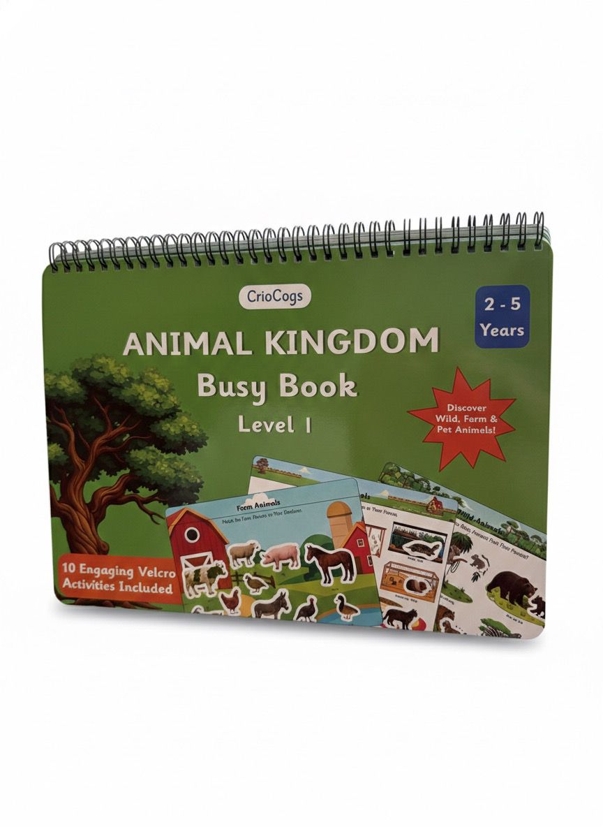 Animal Kingdom Level 1 Busy Book