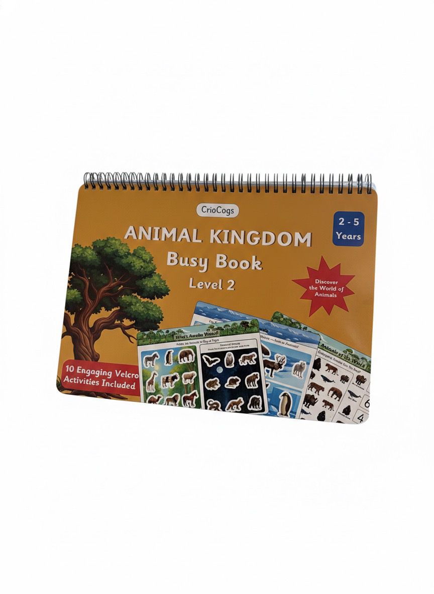 Animal Kingdom Level 2 Busy Book