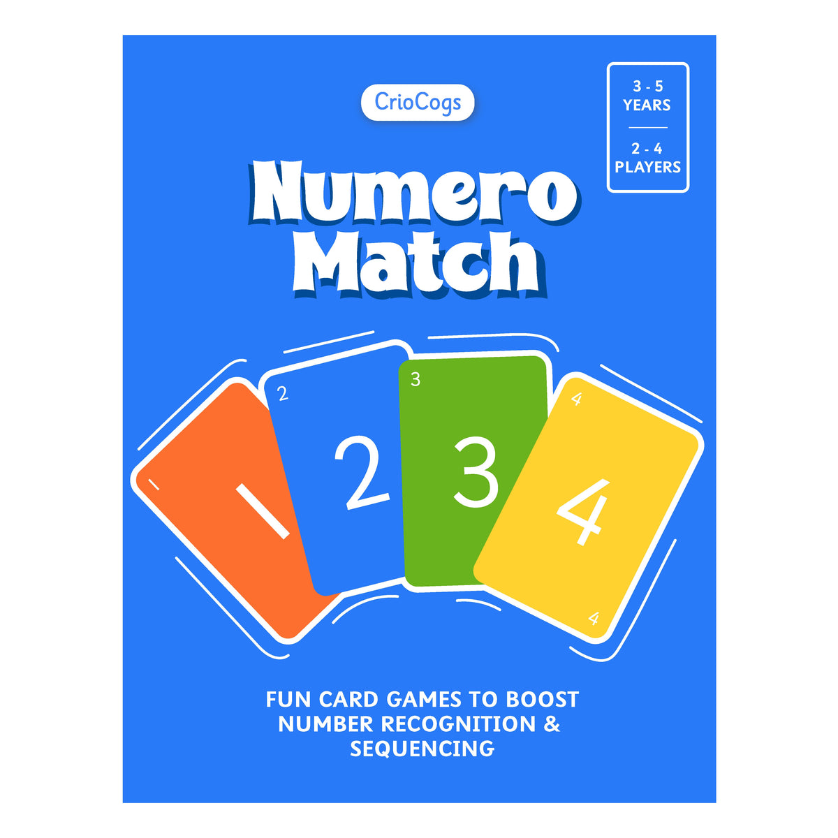 Numero Match Card Game