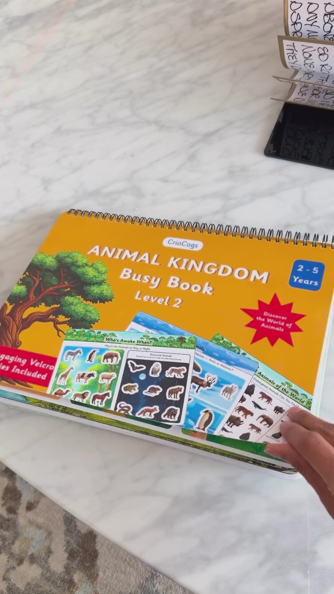 Animal Kingdom Level 2 Busy Book
