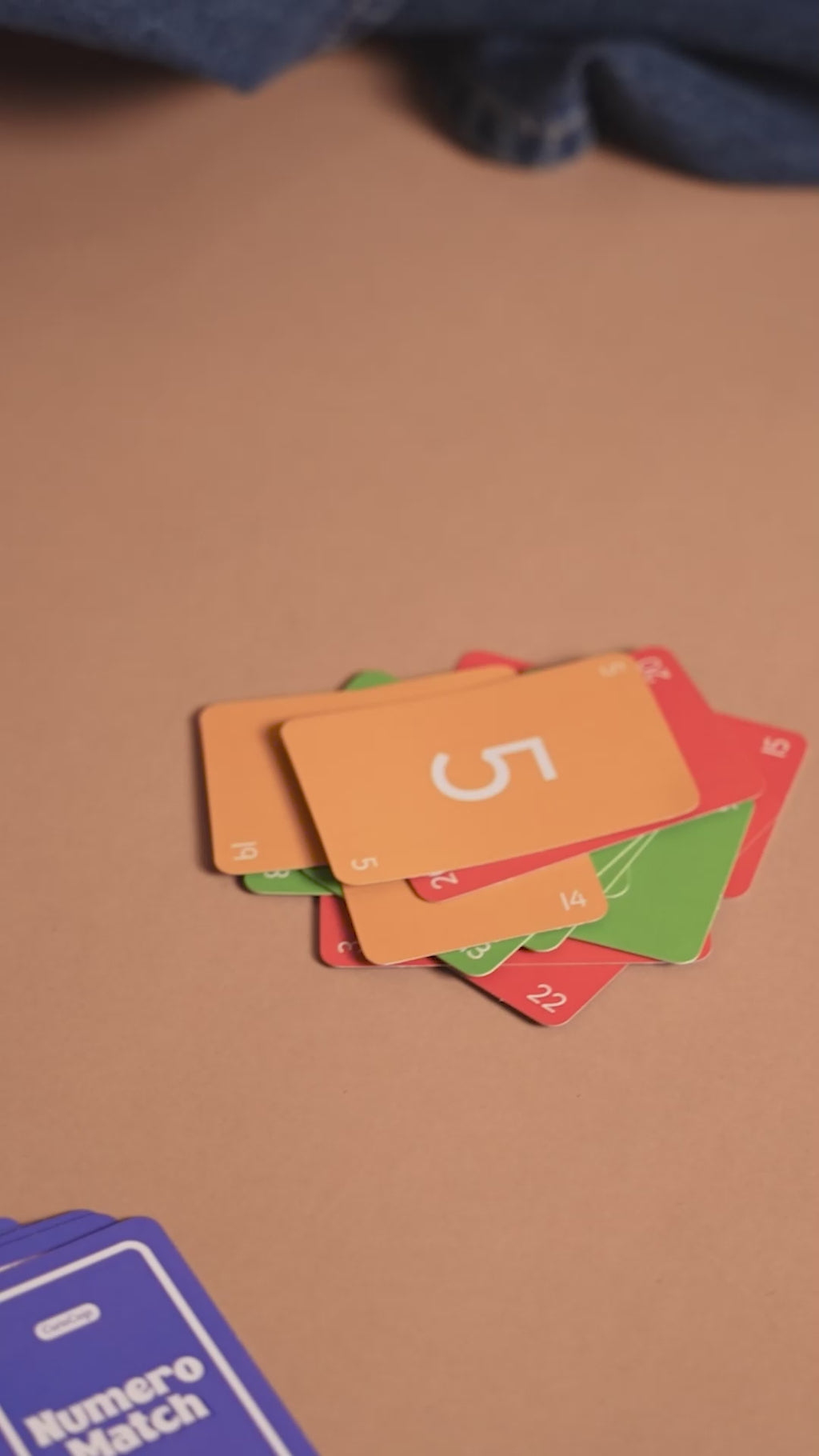 Numero Match Card Game