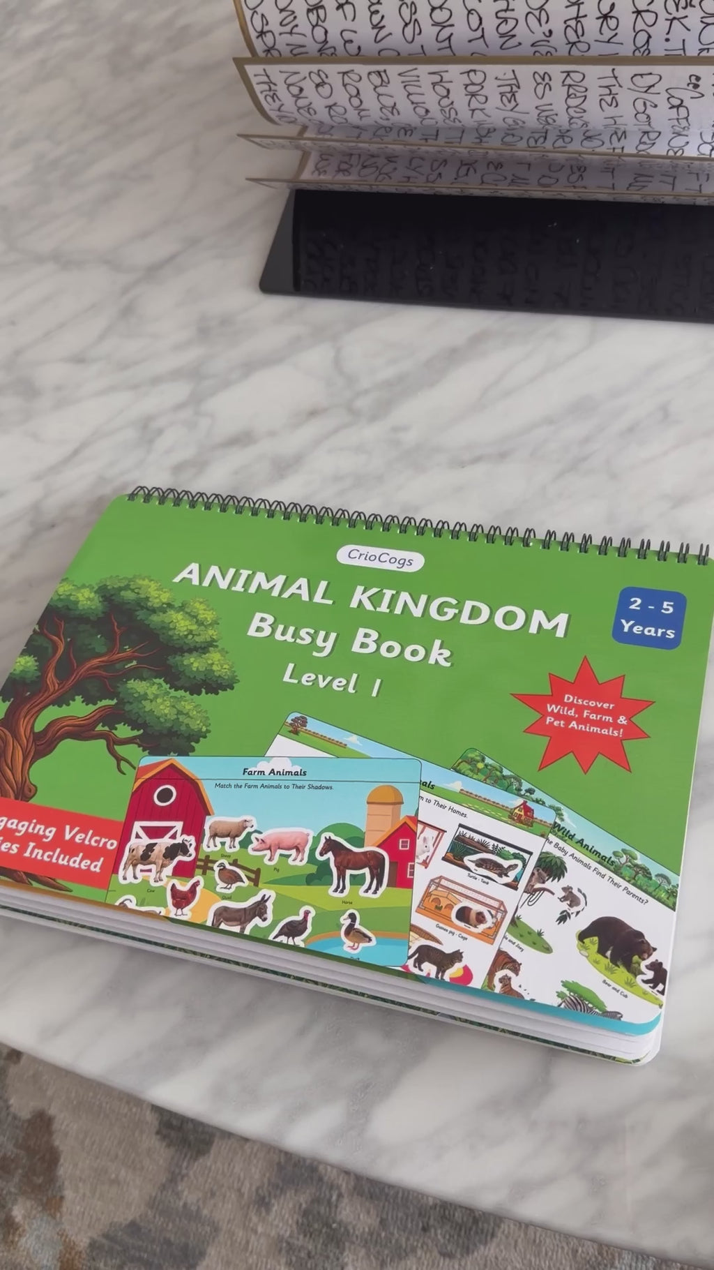 Animal Kingdom Level 1 Busy Book